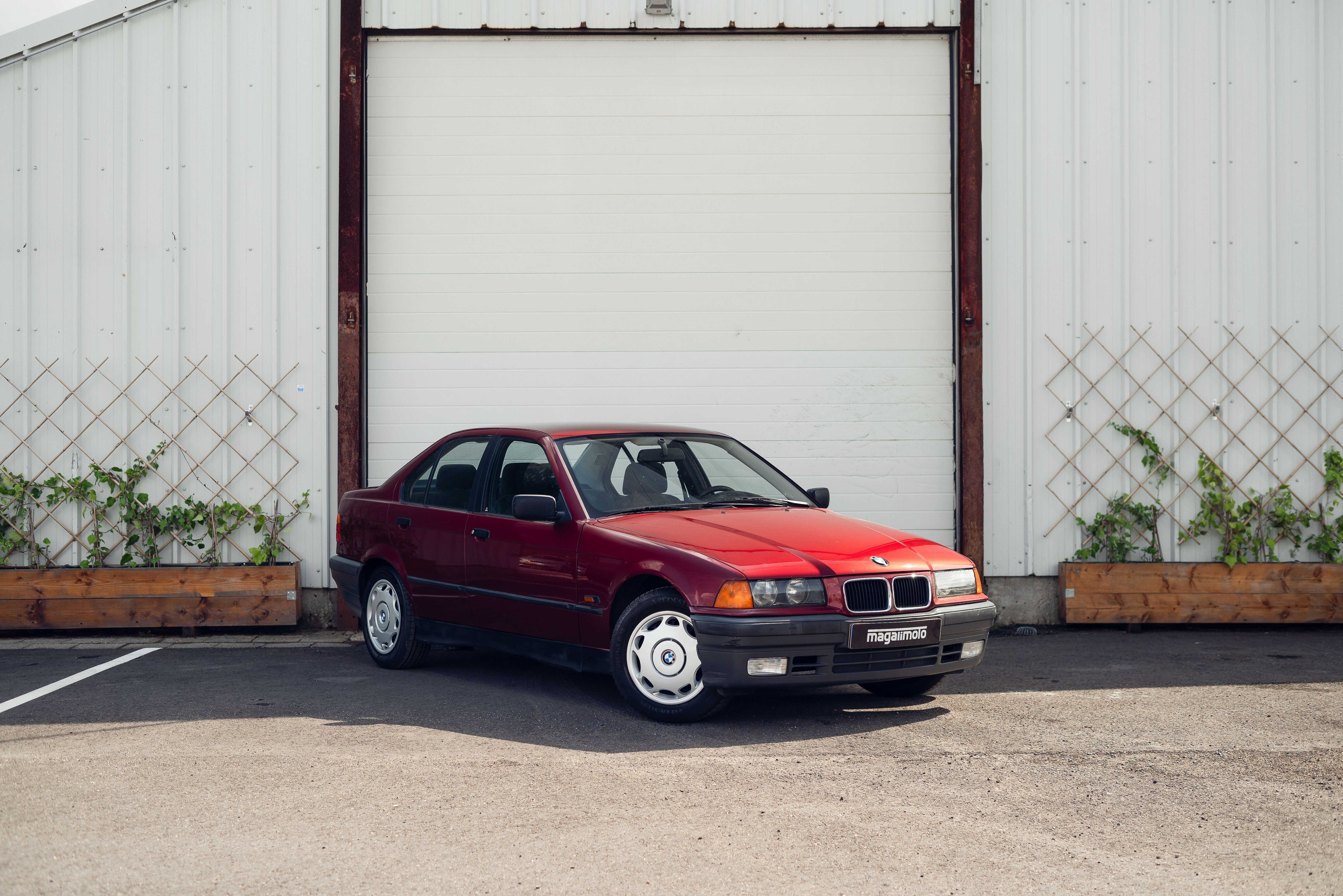 BMW E36 316i - rood