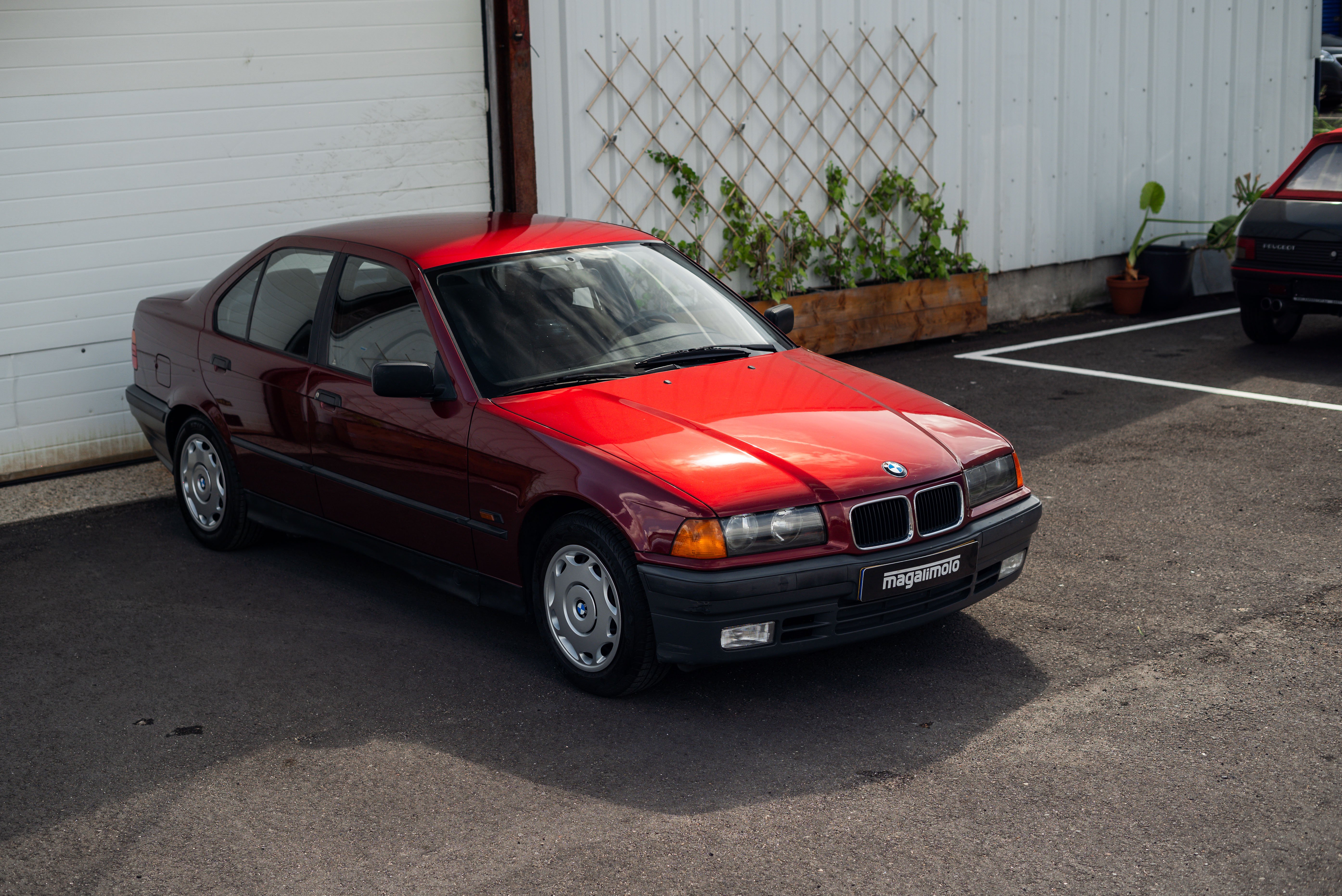 BMW E36 316i - rood